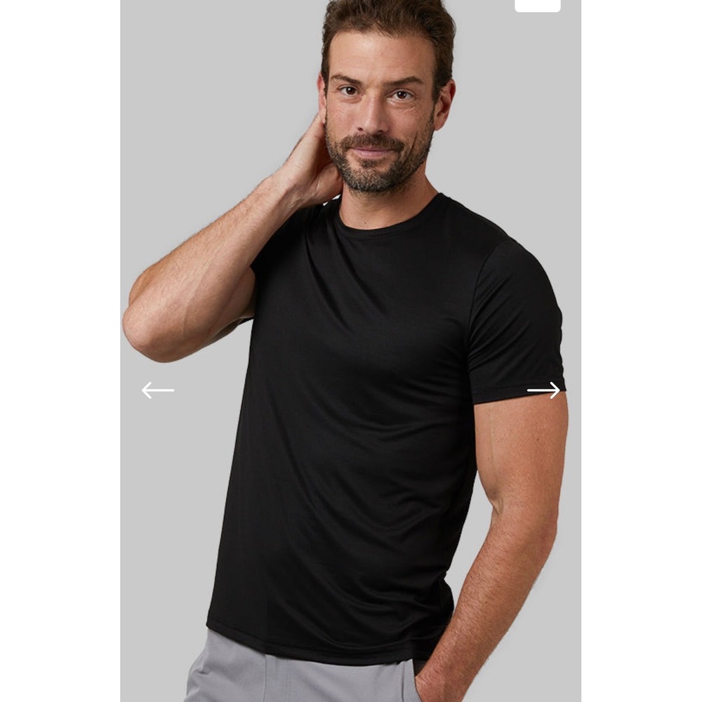 32 Degrees Men's Cool Classic Crew T-Shirt – Black – Size Medium –‎ NWT